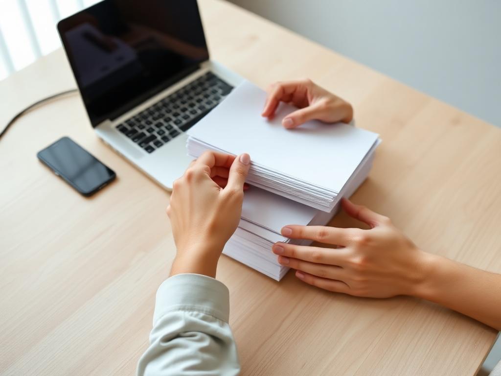 Receipts and home spending records
